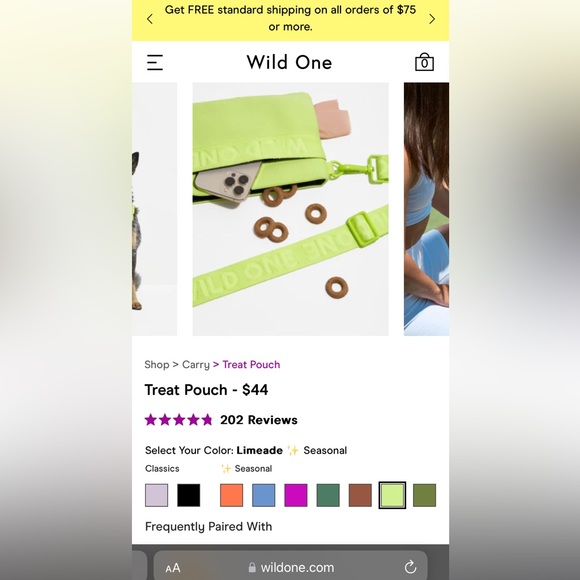 NEW WILD ONE Treat Pouch and Poop Bag Carrier 💩 💚 - Picture 9 of 11